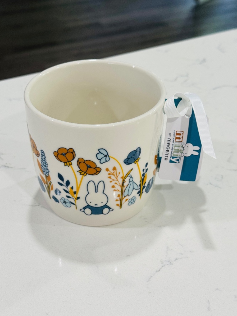 Magenta - Brand New Authentic Miffy Mug, Super Cute with Miffy Inside Mug